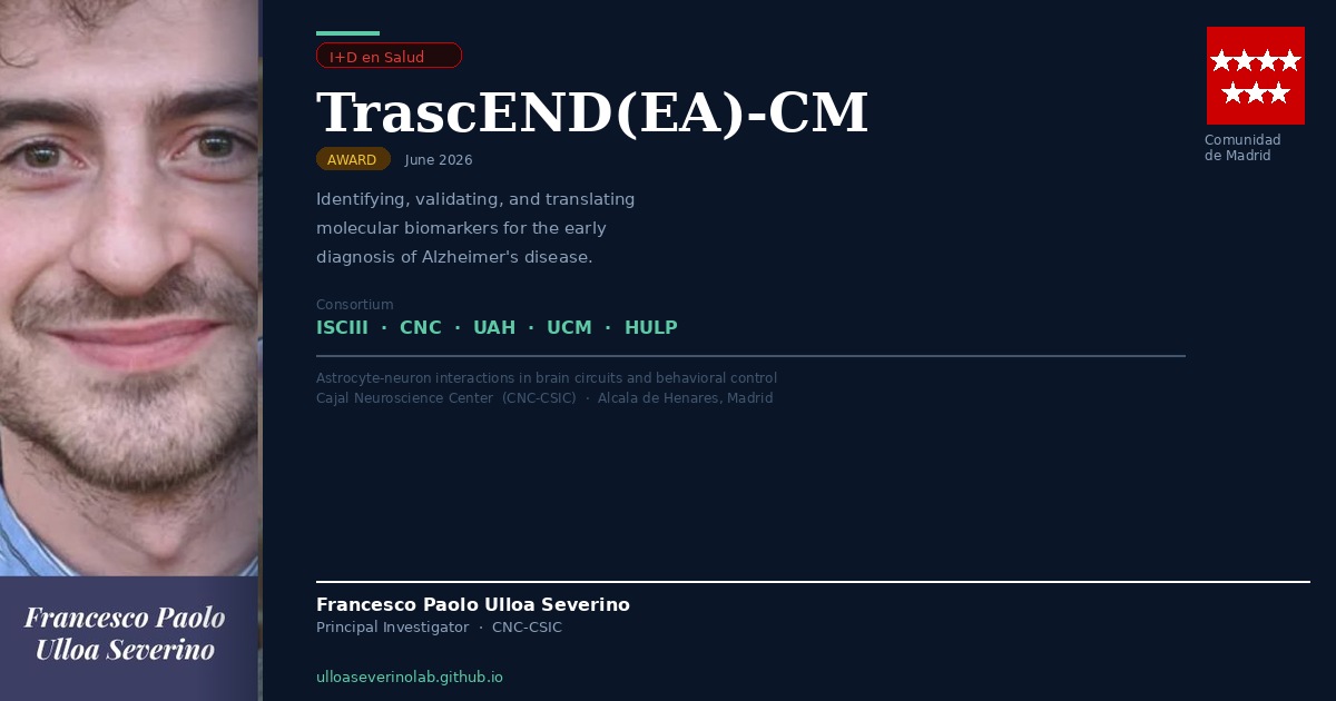 TrascEND(EA)-CM — Comunidad de Madrid I+D en Salud